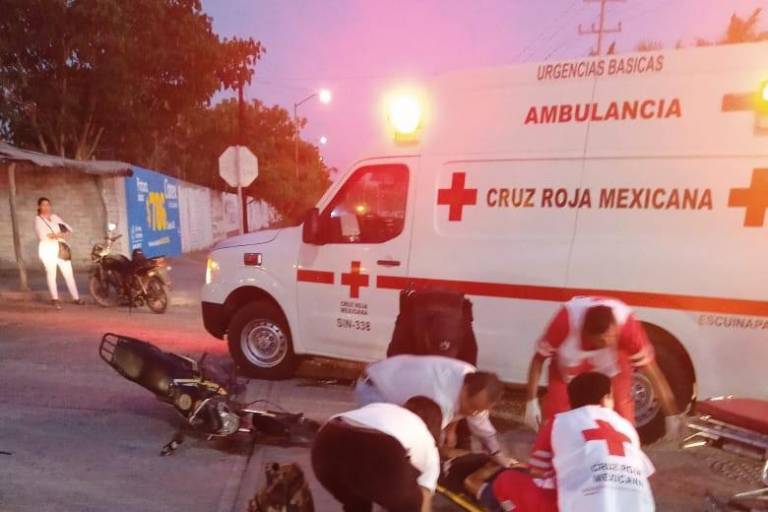 Adolescente de 13 años resulta gravemente herido en accidente vial en Escuinapa