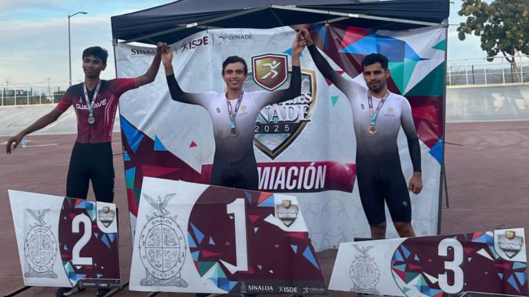 Mazatlán logra seis preseas.