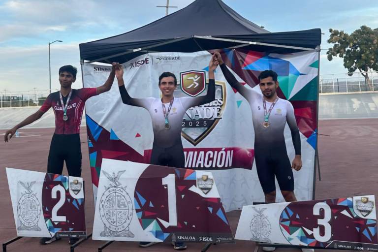 Agregan pedalistas mazatlecos seis medallas más en el estatal de ciclismo de Conade