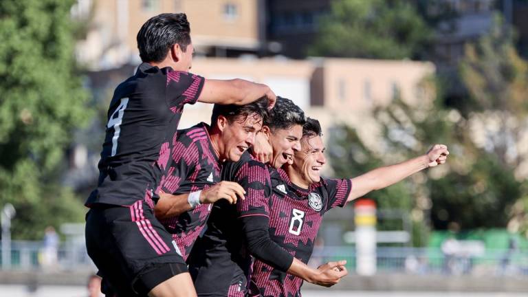 Víctor Guzmán, defensa de México que marcó el gol en el debut en Toulon 2022.