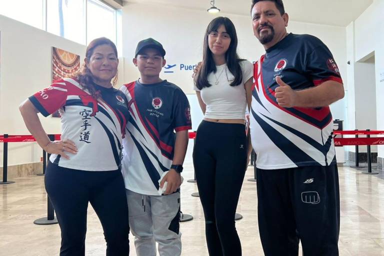Van karatecas mazatlecos a la conquista del Caribe