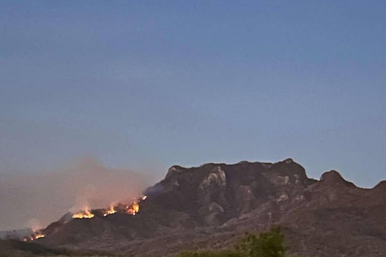Preocupa a comunidades avance de incendio forestal en el cerro Yauco