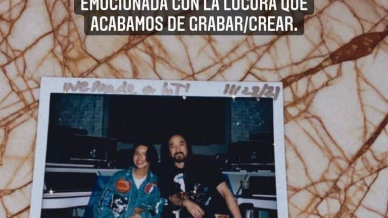 Ángela Aguilar y Steve Aoki