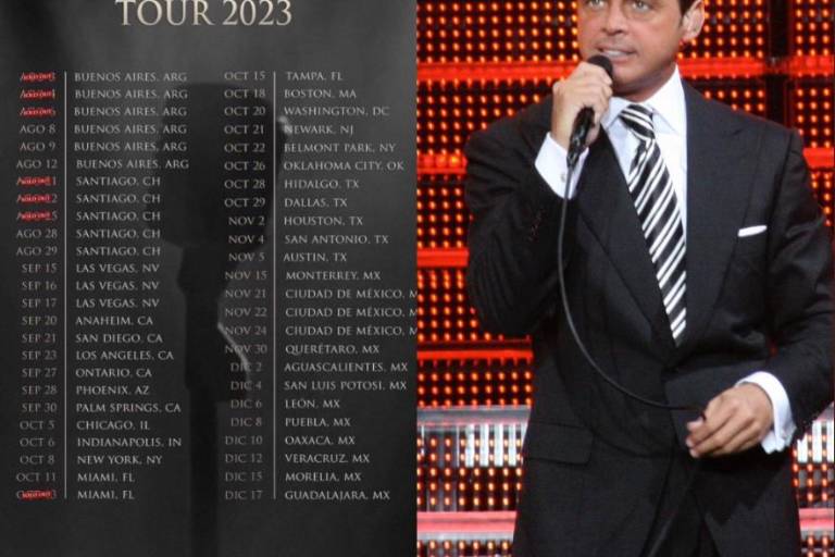 Luis Miguel vende 7 fechas de conciertos en menos de dos horas