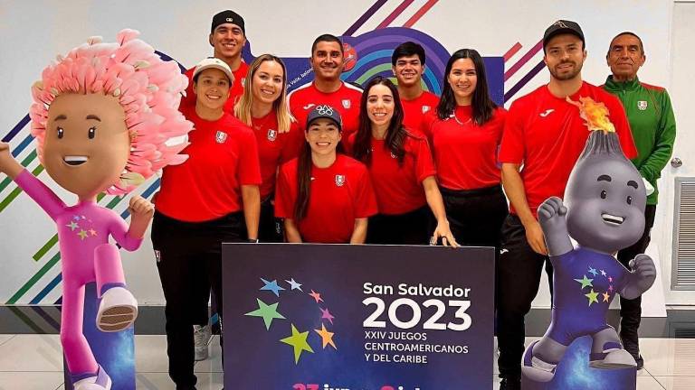 El equipo de ciclismo de México, donde destacan las sinaloenses Luz Daniela Gaxiola, María Antonieta Gaxiola y Yareli Salazar.