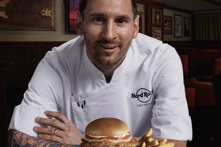 Messi lanza un sandwich con su nombre