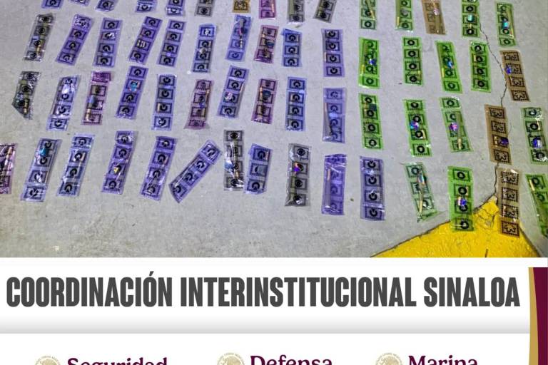 Decomisan en la Isla de la Piedra, Mazatlán, golosinas con droga y hasta ponchallantas