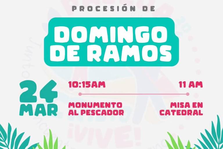Inicia este Domingo de Ramos la Pascua Juvenil de Mazatlán con una procesión y misa