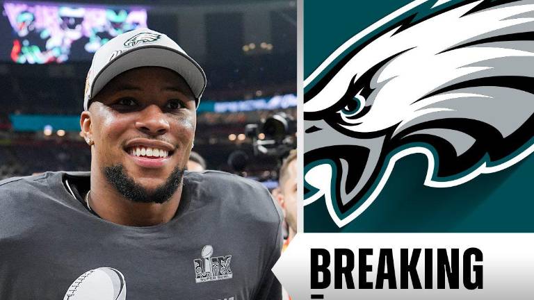 Contrato récord para Saquon Barley con Eagles.