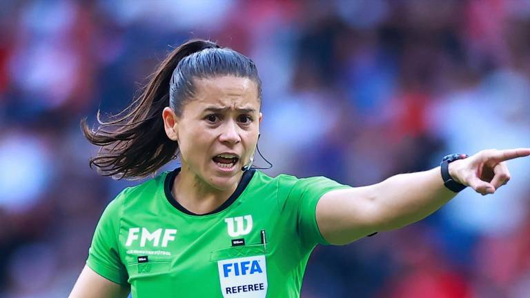 Karen Hernández es una silbante con experiencia.
