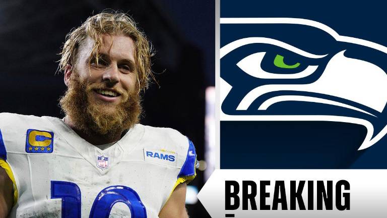 Cooper Kupp llega a Seattle.