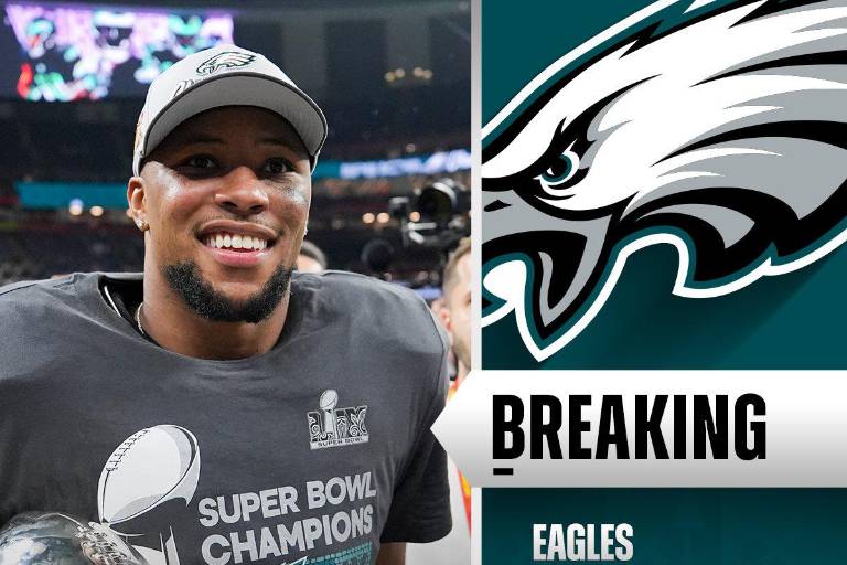 Los Eagles firman una extensión de contrato con el corredor Saquon Barkley