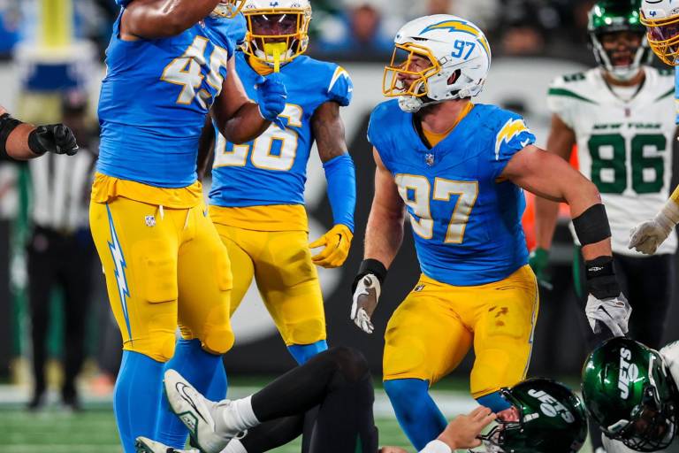 Los Chargers maniatan a los Jets en el ‘Monday Night’