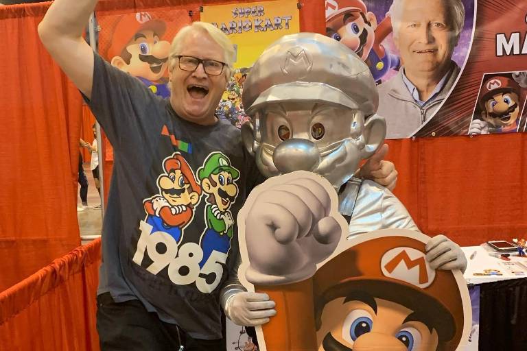 Dejará Charles Martinet de ser la voz de Mario Bros