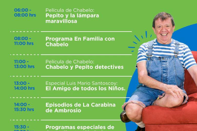 Rendirá Televisa homenaje a Chabelo con programación especial