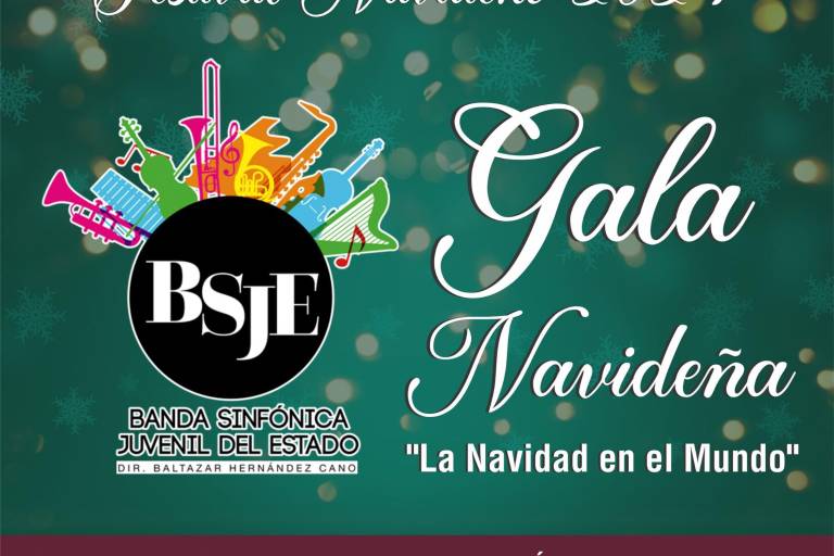 La Navidad en el mundo, gala de la Banda Sinfónica Juvenil, este miércoles