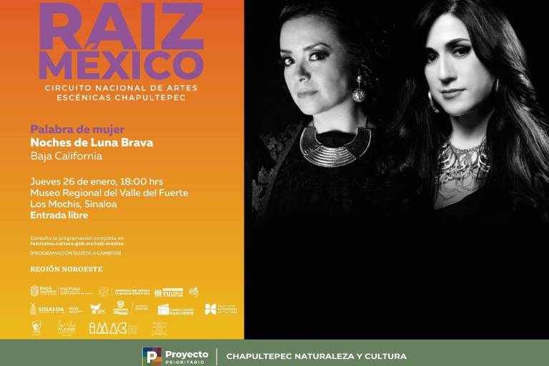 Presentarán ‘Noches de Luna Brava: Palabra de Mujer’ en el Museo Regional de Los Mochis