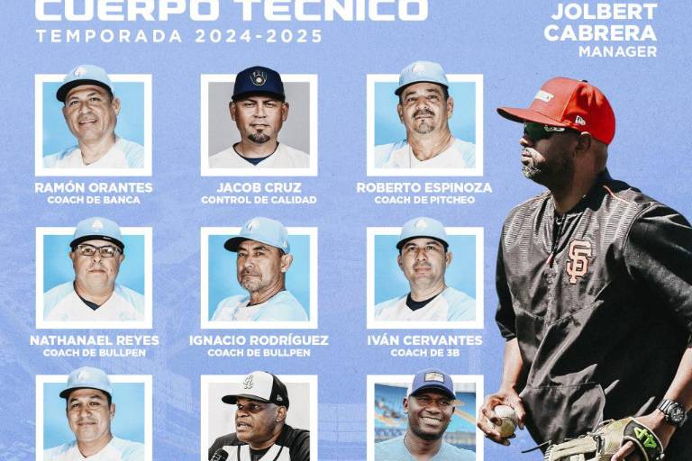 Algodoneros presenta al cuerpo técnico que acompañará a mánager Jolbert Cabrera