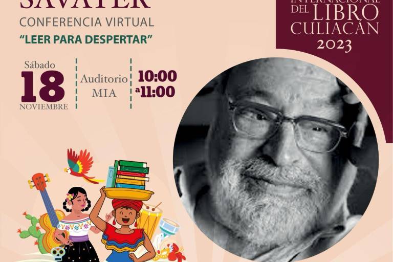 Impartirá Fernando Savater la charla ‘Leer para despertar’