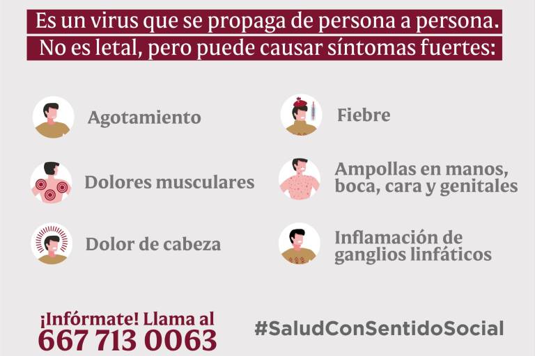 Sinaloa registra primera muerte de un paciente con mpox