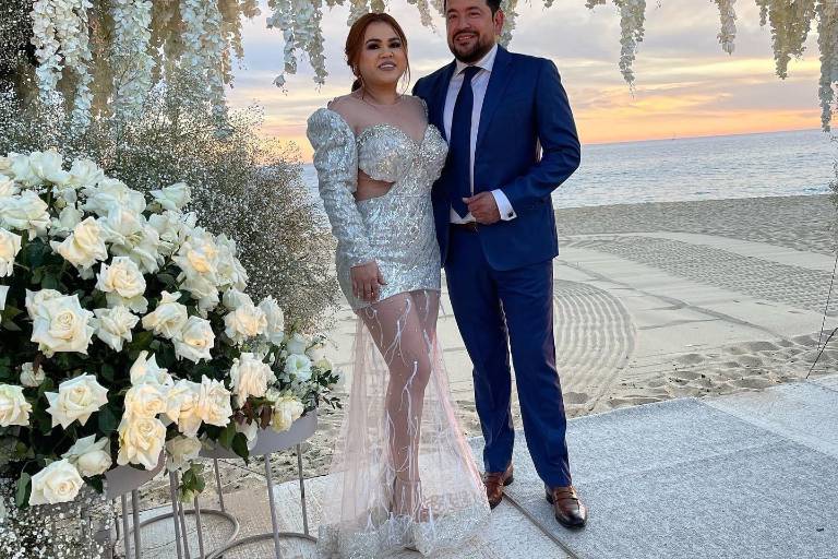 Sergio Lizárraga y Judith Osuna renuevan sus votos