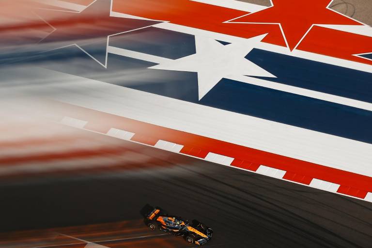 Lando Norris logra pole en caótica clasificación del GP de EU; Checo largará décimo