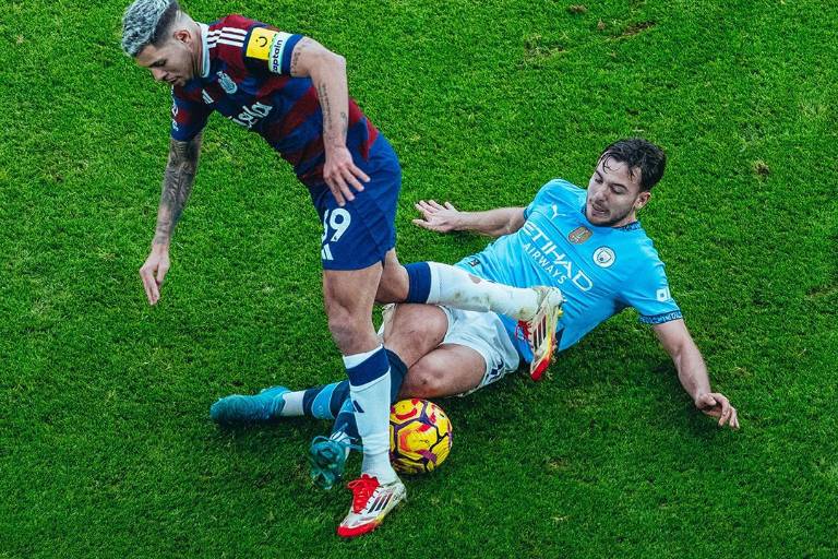 Tres goles de Marmoush y susto final de Haaland, en triunfo del Manchester City