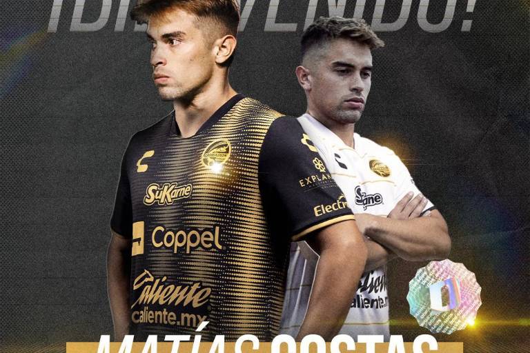 Matías Costas defenderá los colores de Dorados de Sinaloa