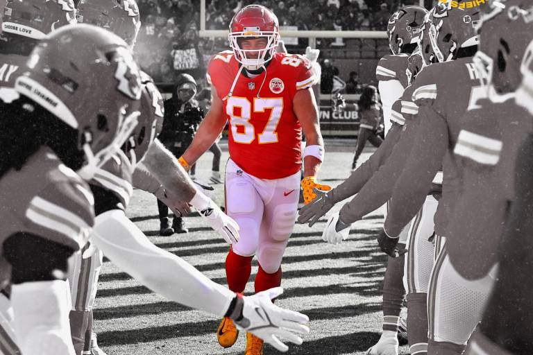 Travis Kelce y Justin Jefferson, unánimemente elegidos All-Pro