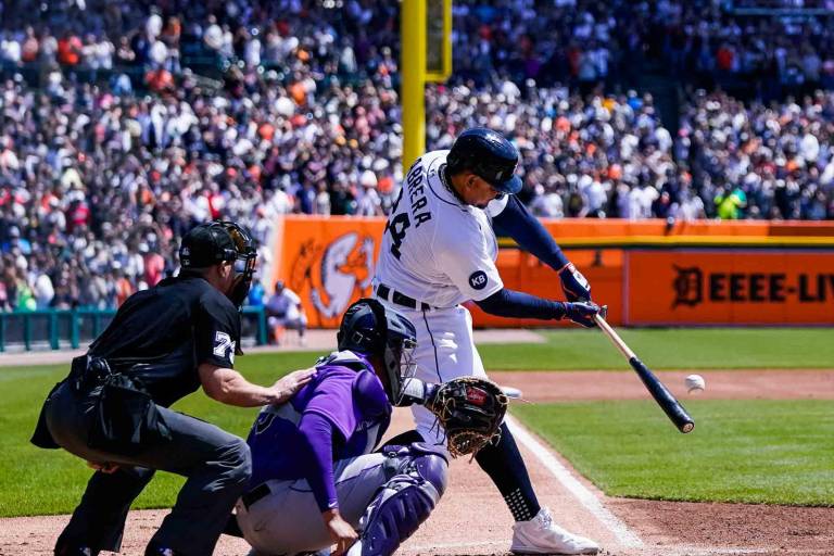 Miguel Cabrera ingresa al club de los 3 mil hits, en las mayores