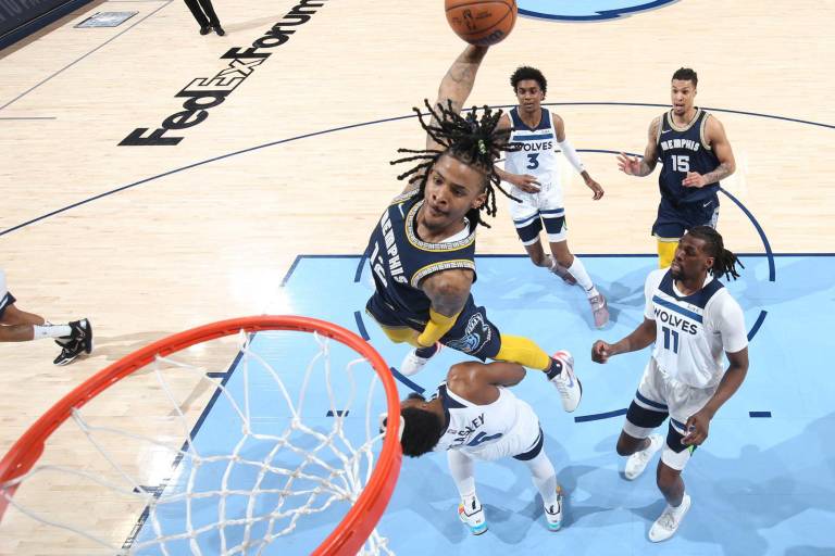 Grizzlies vencen a Timberwolves con agónico enceste de Ja Morant