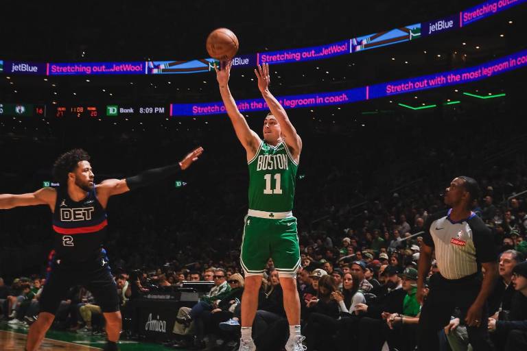 Payton Pritchard lidera a los Celtics en contundente victoria sobre los Pistons