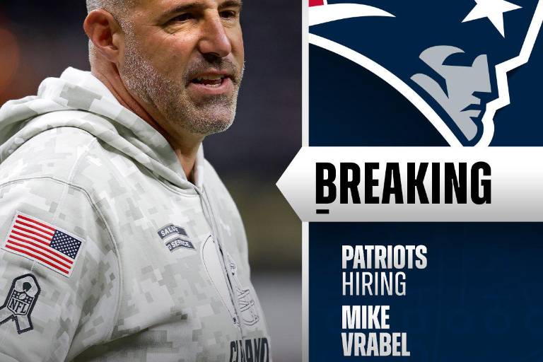 Los Patriots contratan a Mike Vrabel como próximo entrenador en jefe