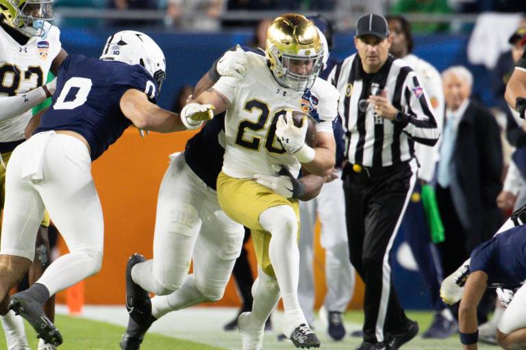 Notre Dame vence a Penn State y jugará por el Campeonato Nacional de la NCAA