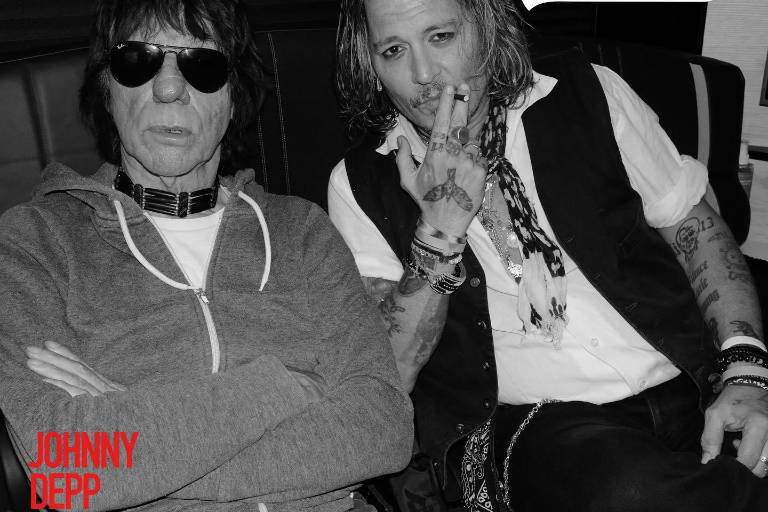 Johnny Depp llora la muerte de su gran amigo Jeff Beck