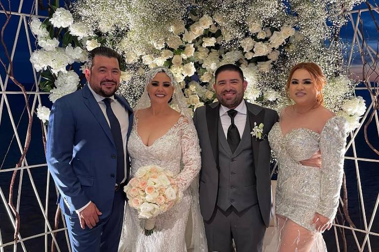 Así fue la boda de Sergio Lizárraga, de Banda MS, con su esposa, Judith Osuna, en Cabo San Lucas