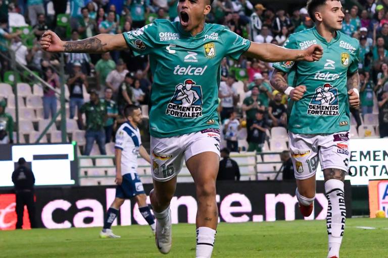 León hizo pesar la localía para vencer 2-1 al Puebla