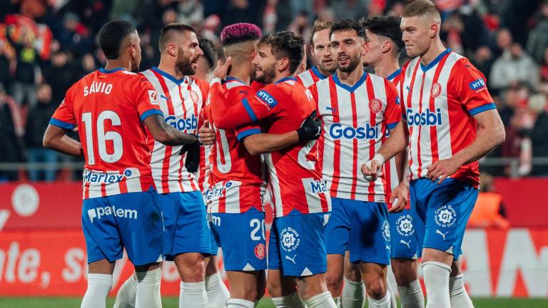 El Girona cerró el año en lo más alto de LaLiga.