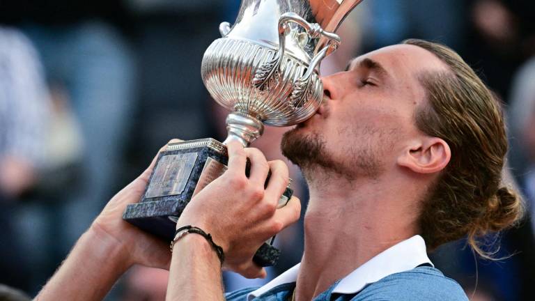Alexander Zverev será el número 4 del tenis mundial a partir de este lunes.