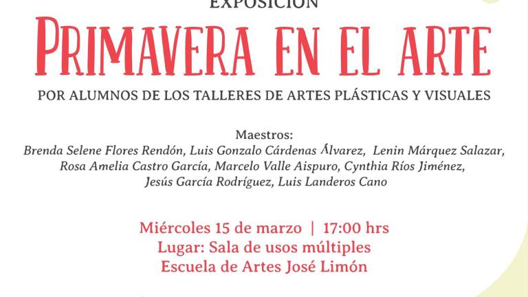 La exposición colectiva se inaugurará este miércoles, a las 17:00 horas.