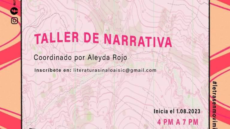En agosto se efecturá de forma gratuita el Taller de Narrativa “Poyectos Narrativos” en el Museo de Arte.