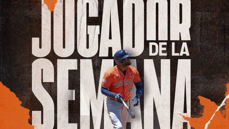 Yordan Álvarez tuvo una semana bastante productiva para los Astros de Houston.