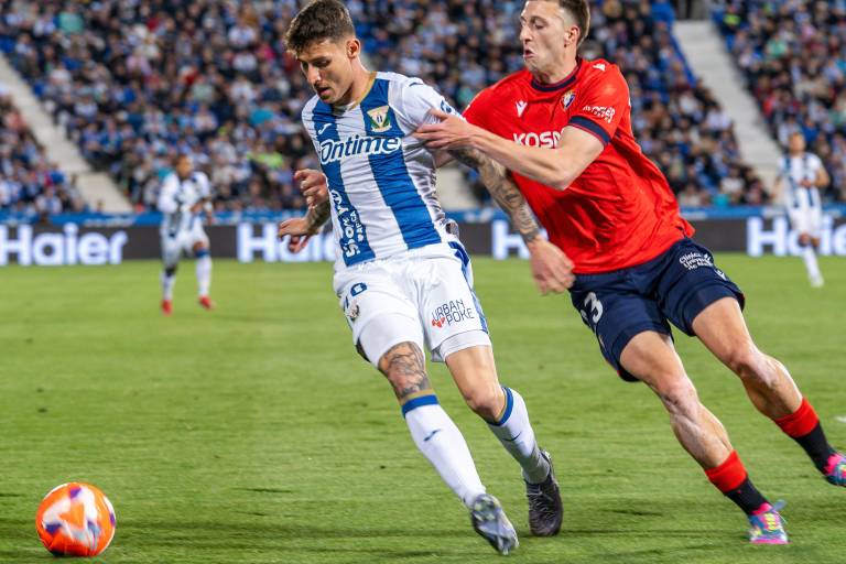 El Leganés saca provecho de la misericordia del Osasuna