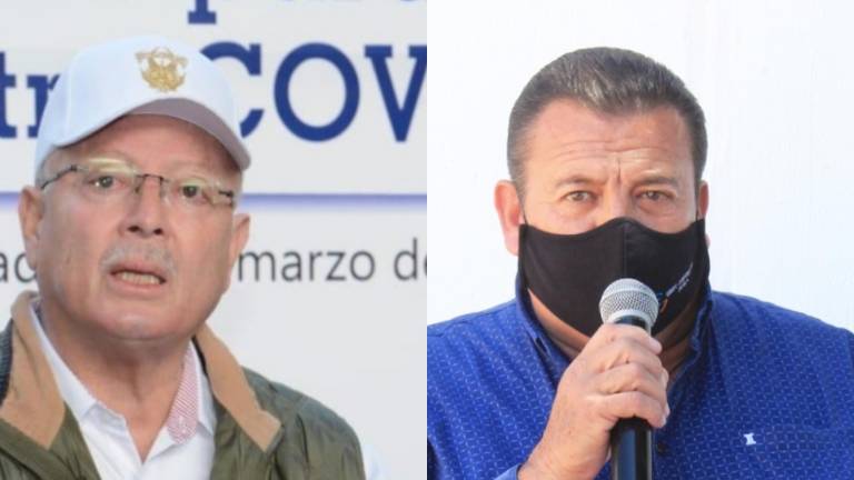 Juan Eulogio Guerra Liera y Eliazar Gutiérrez Angulo se manifiestan en contra de abrir playas en Semana Santa