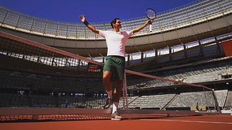 El tenista suizo Roger Federer.