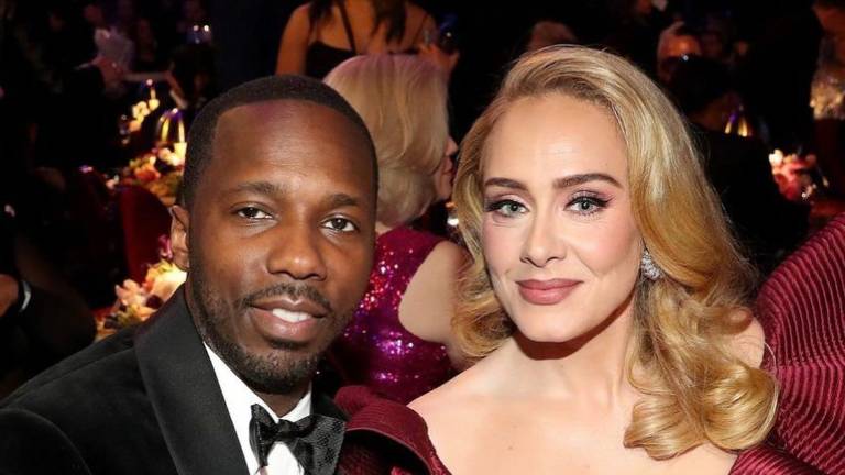 Rich Paul y Adele.