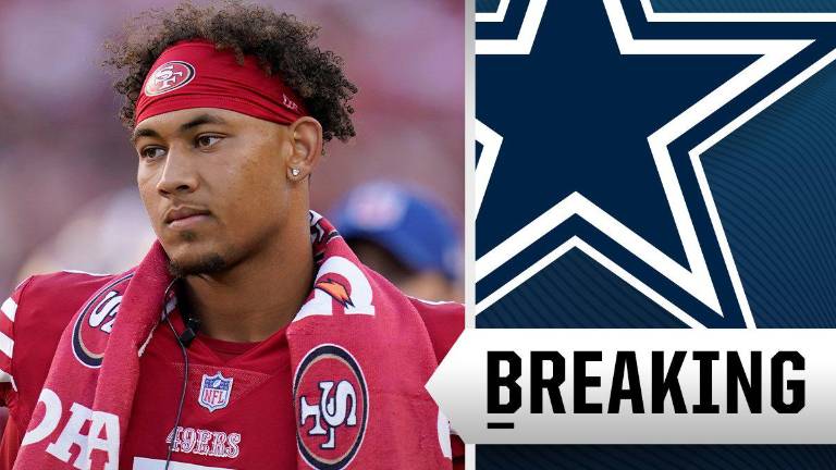 Trey Lance pasa a Dallas.