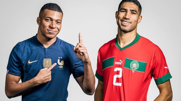 Francia y Marruecos se miden este miércoles en la segunda semifinal de Qatar 2022.