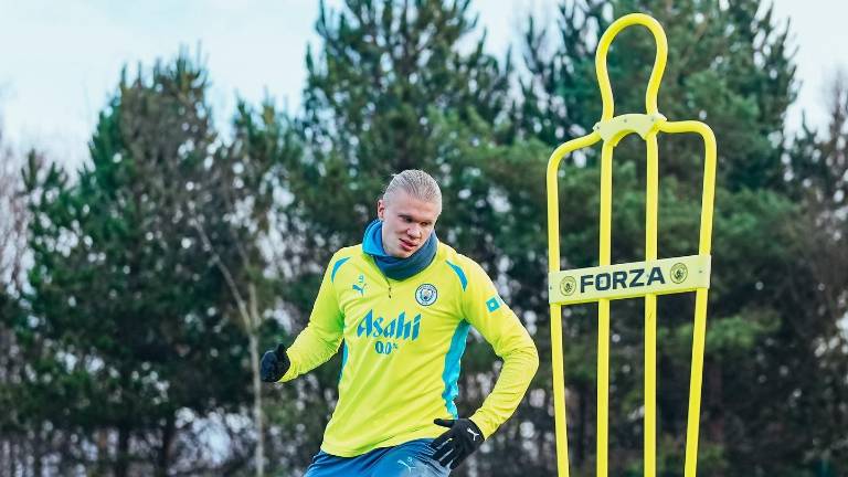 Erling Haaland y el Manchester City buscarán este jueves 26 de diciembre volver al triunfo en la Premier League.