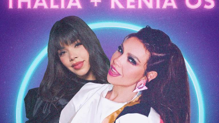 Kenia OS y Thalía grabaron el tema ‘Para no verte más’.